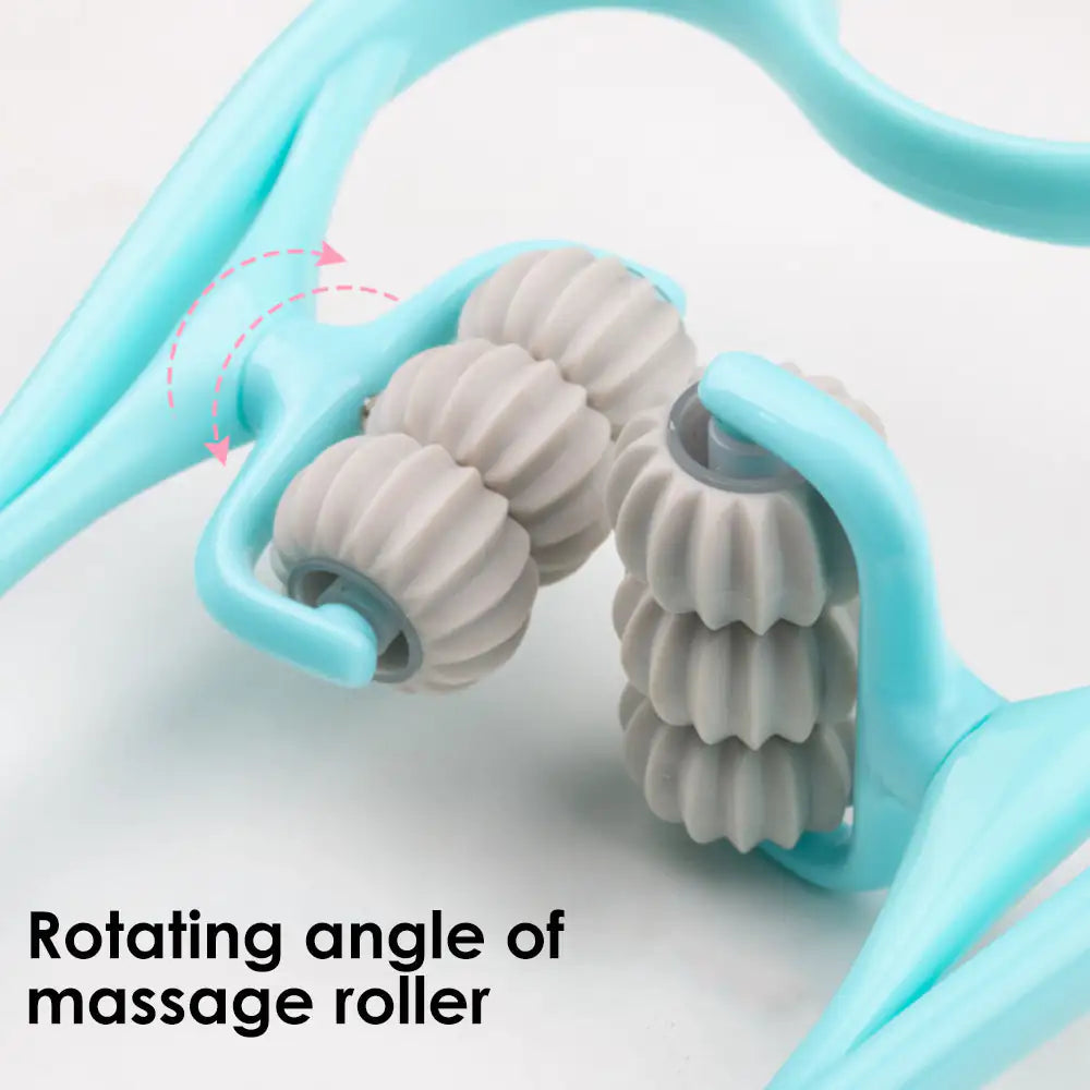 Six Wheel Neck Kneading Massager Manual Multi-function Household